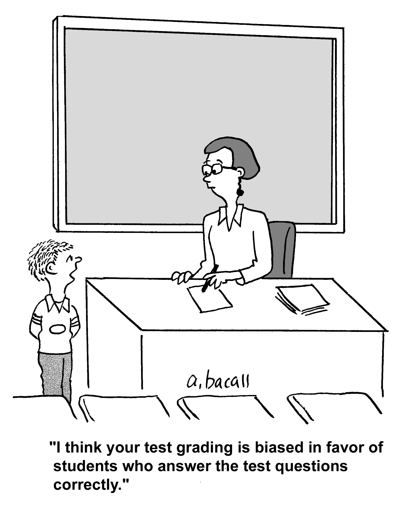 Grading Bias