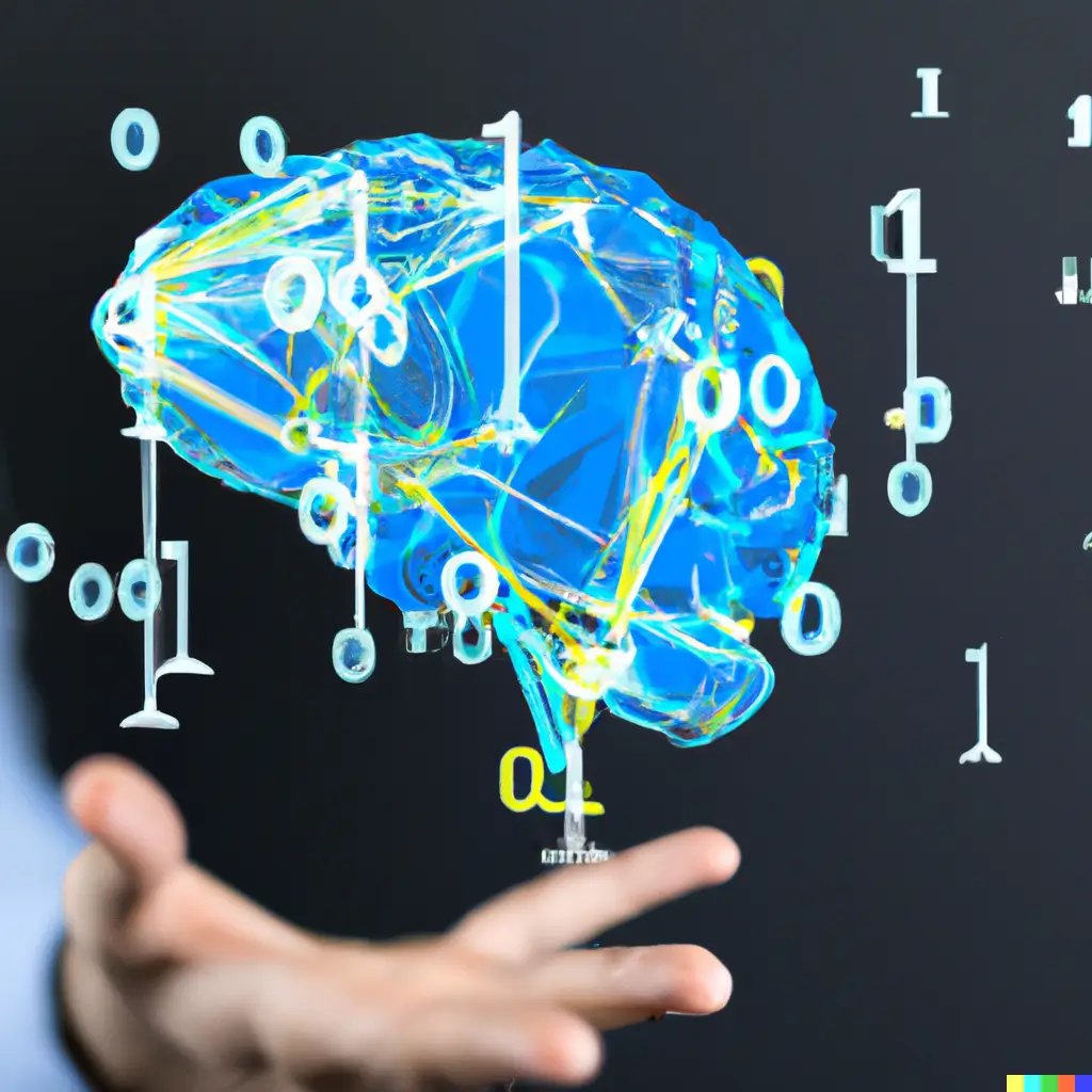 Artificial brain processing data