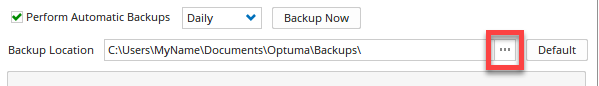 Backup Location