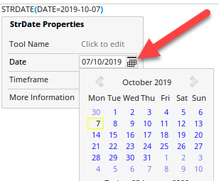 StrDate Properties