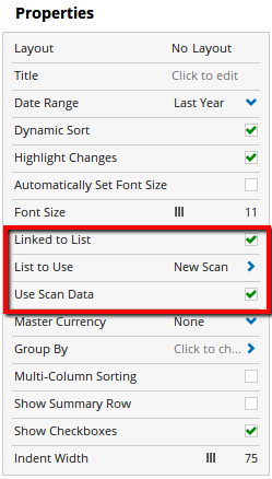 Customising Optuma 21