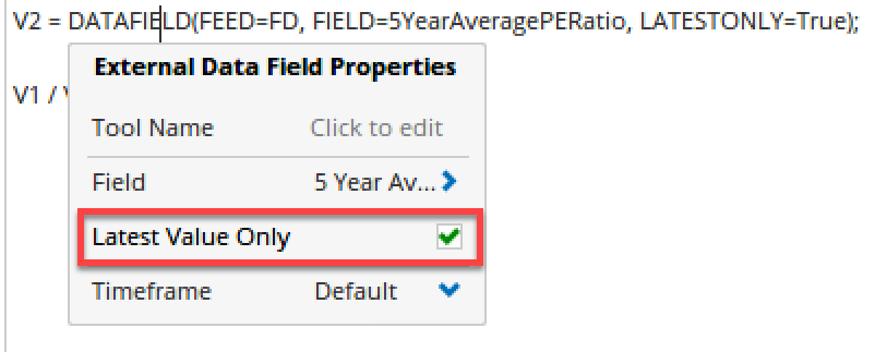 DataField Function