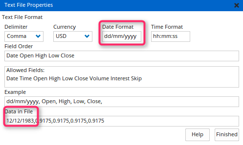 Formatting and Importing Text (.csv) Files 6