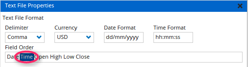 Formatting and Importing Text (.csv) Files 7