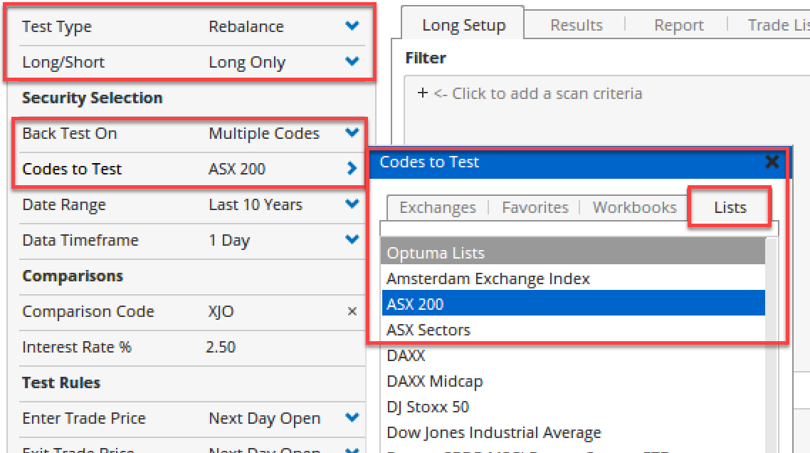 Rebalancing Strategies