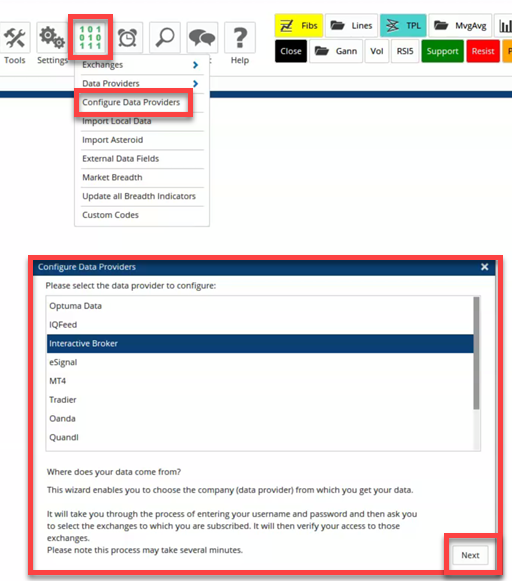 Configure Data Providers